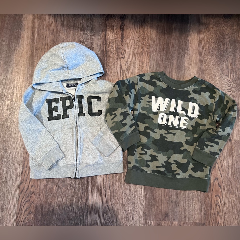 Toddler boy sweatshirt bundle 3/4T